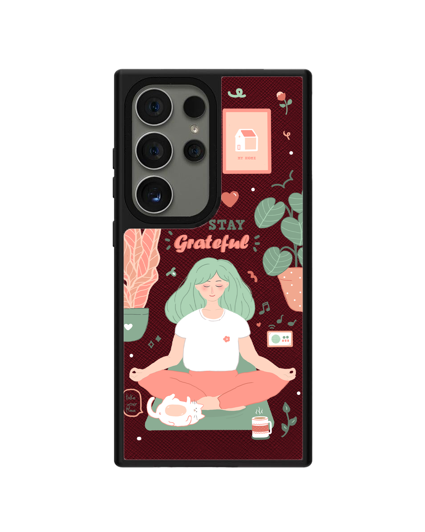 Android Leather Grip - Grateful
