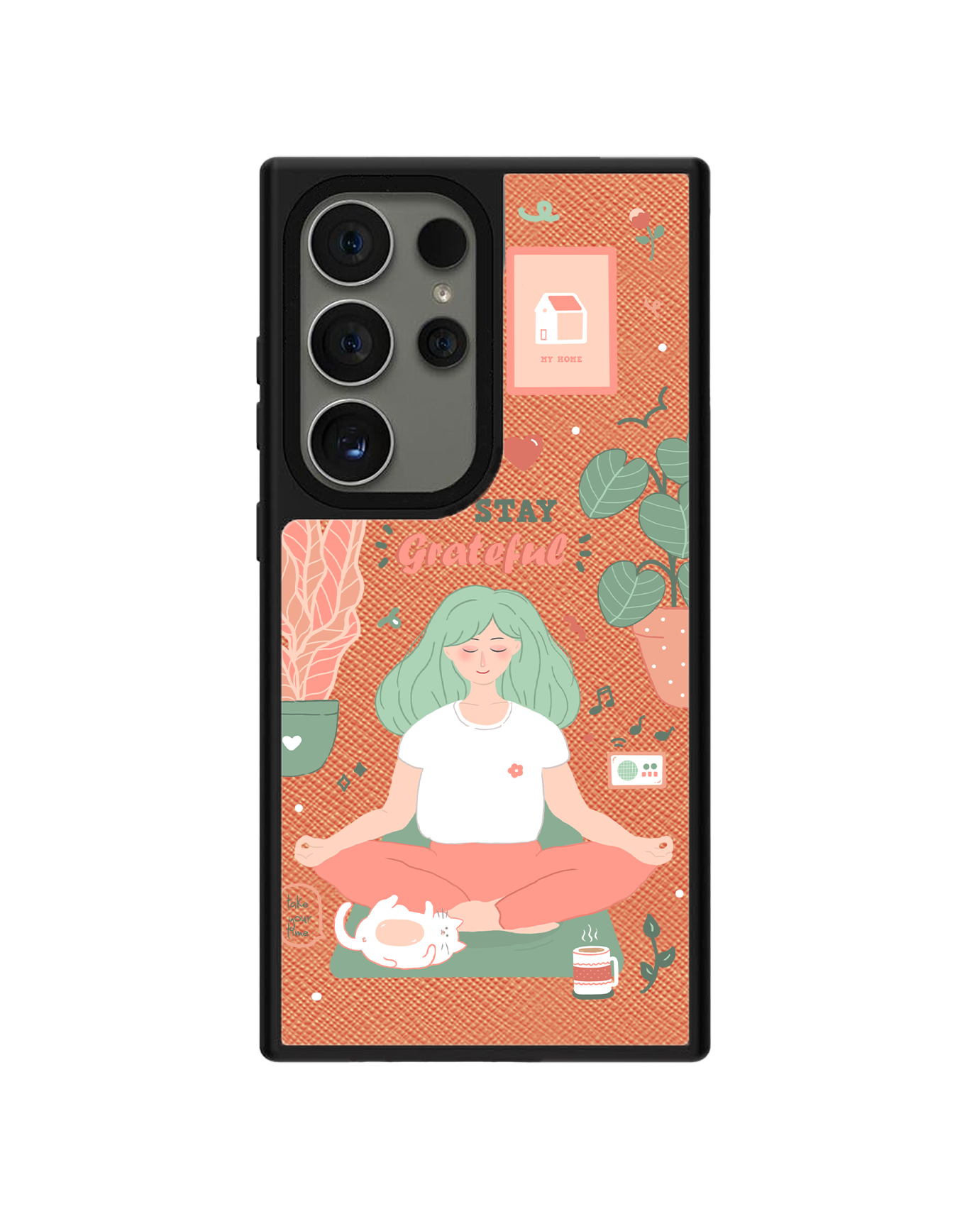 Android Leather Grip - Grateful