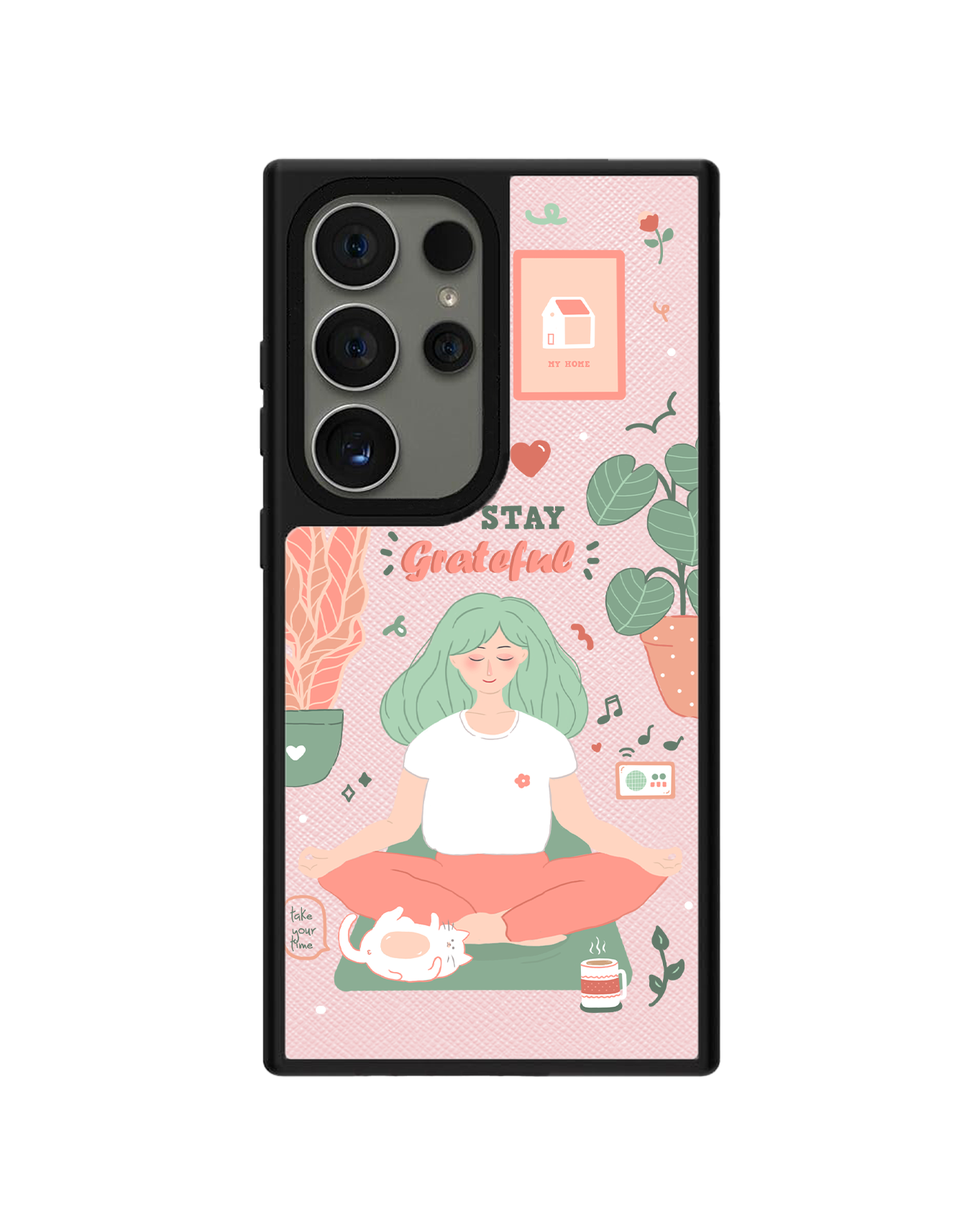 Android Leather Grip - Grateful