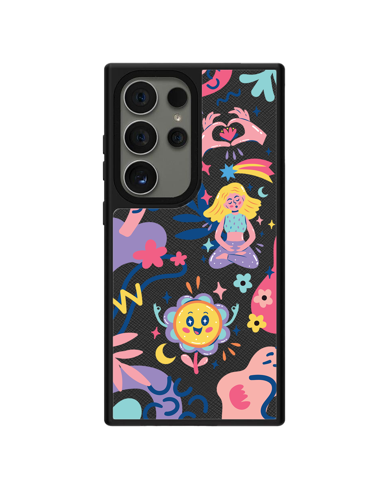 Android Leather Grip - Heather