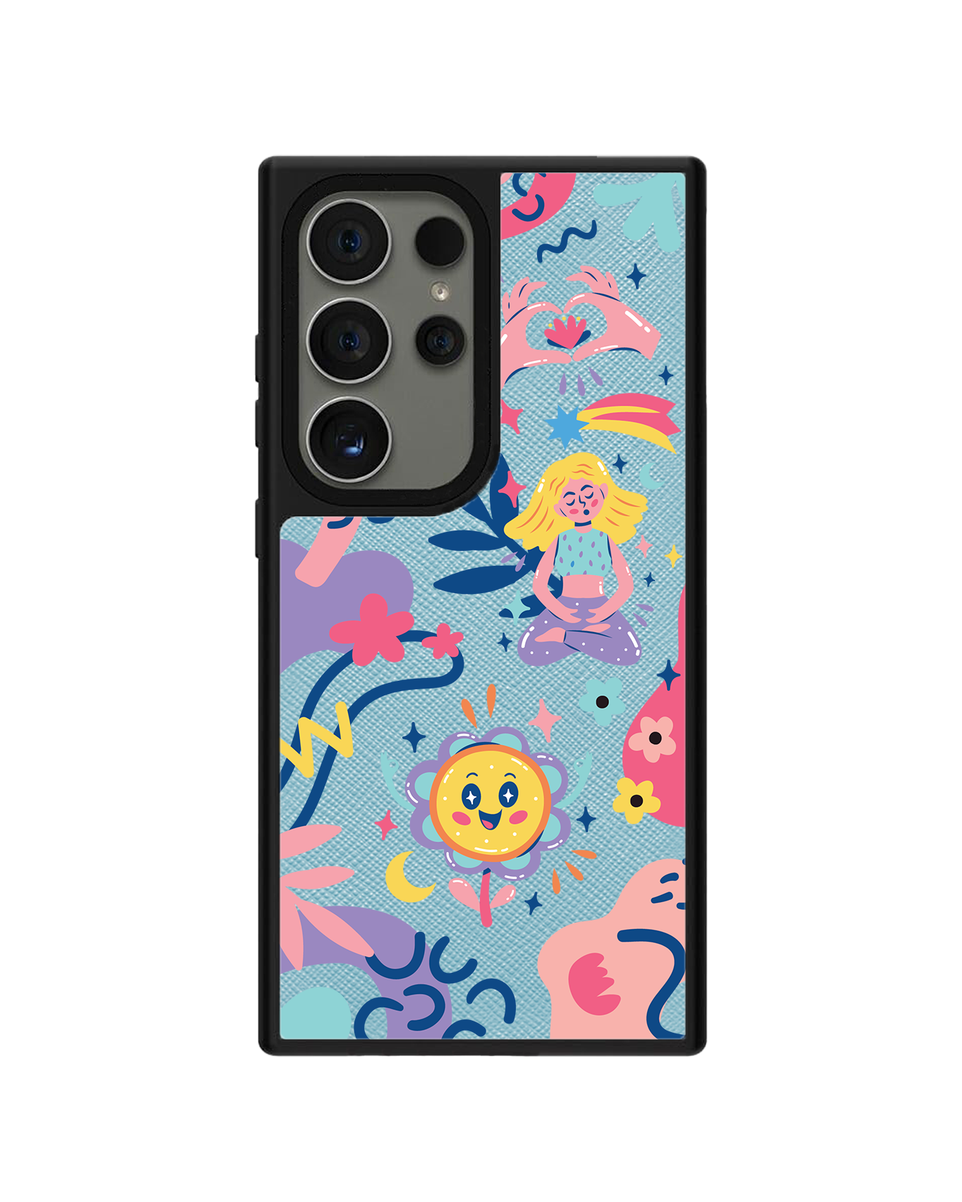 Android Leather Grip - Heather