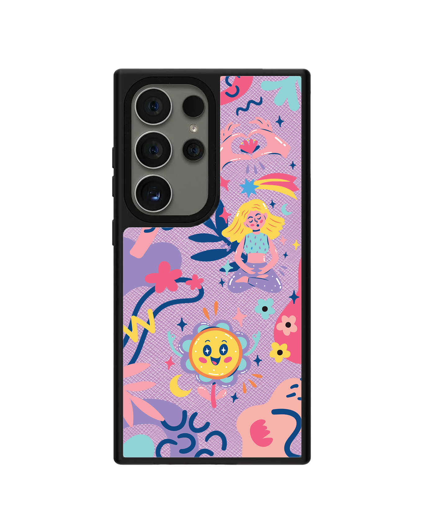 Android Leather Grip - Heather