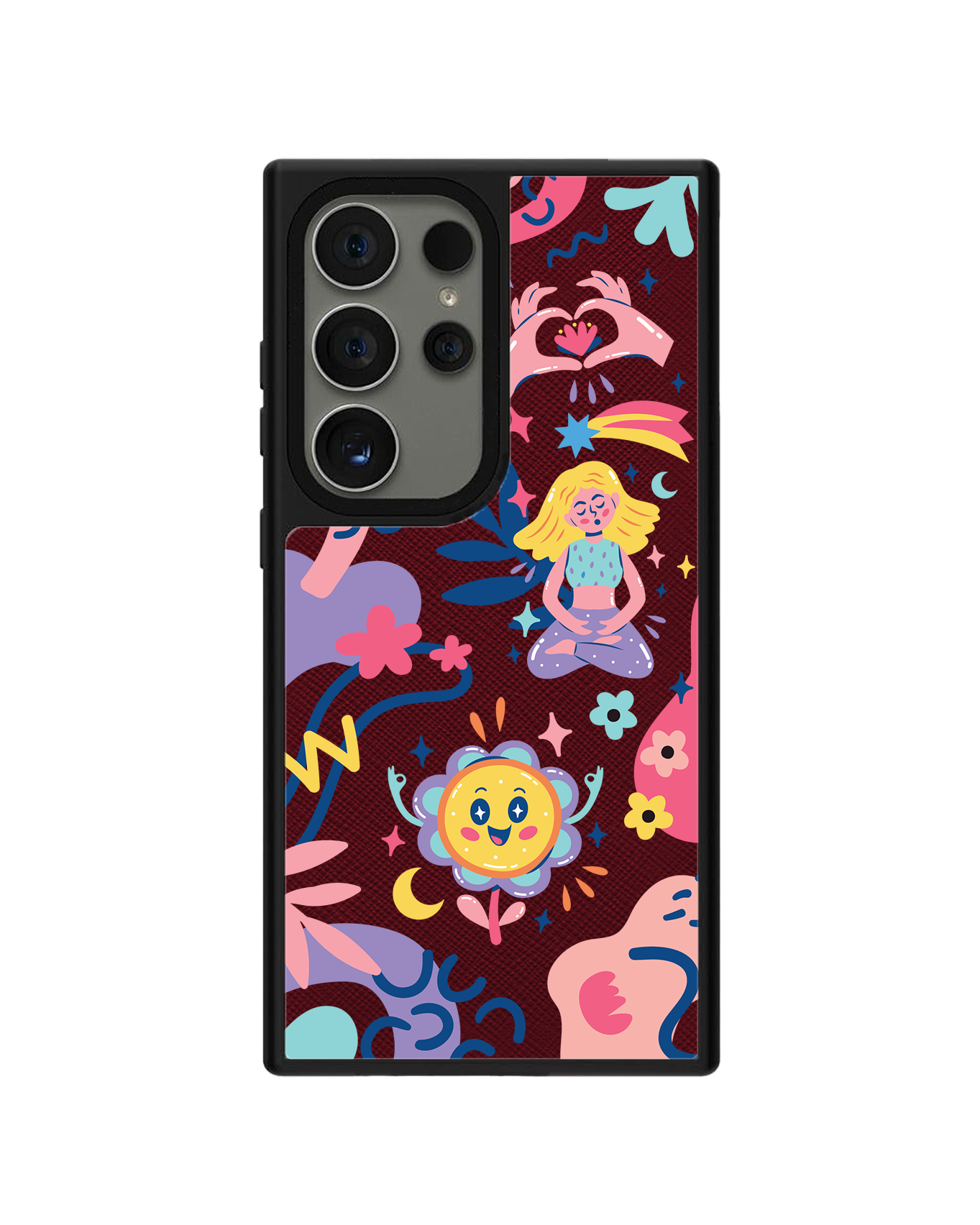 Android Leather Grip - Heather