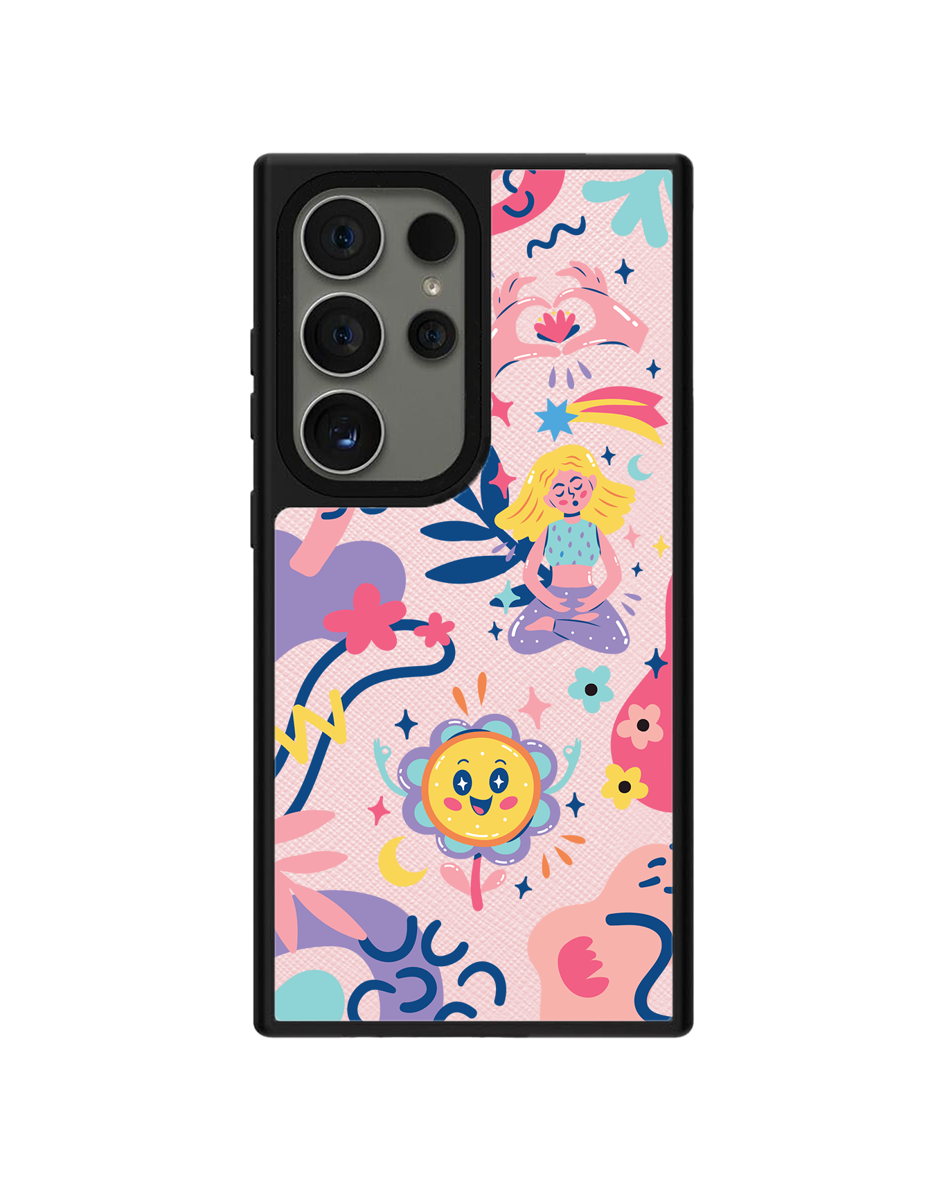 Android Leather Grip - Heather