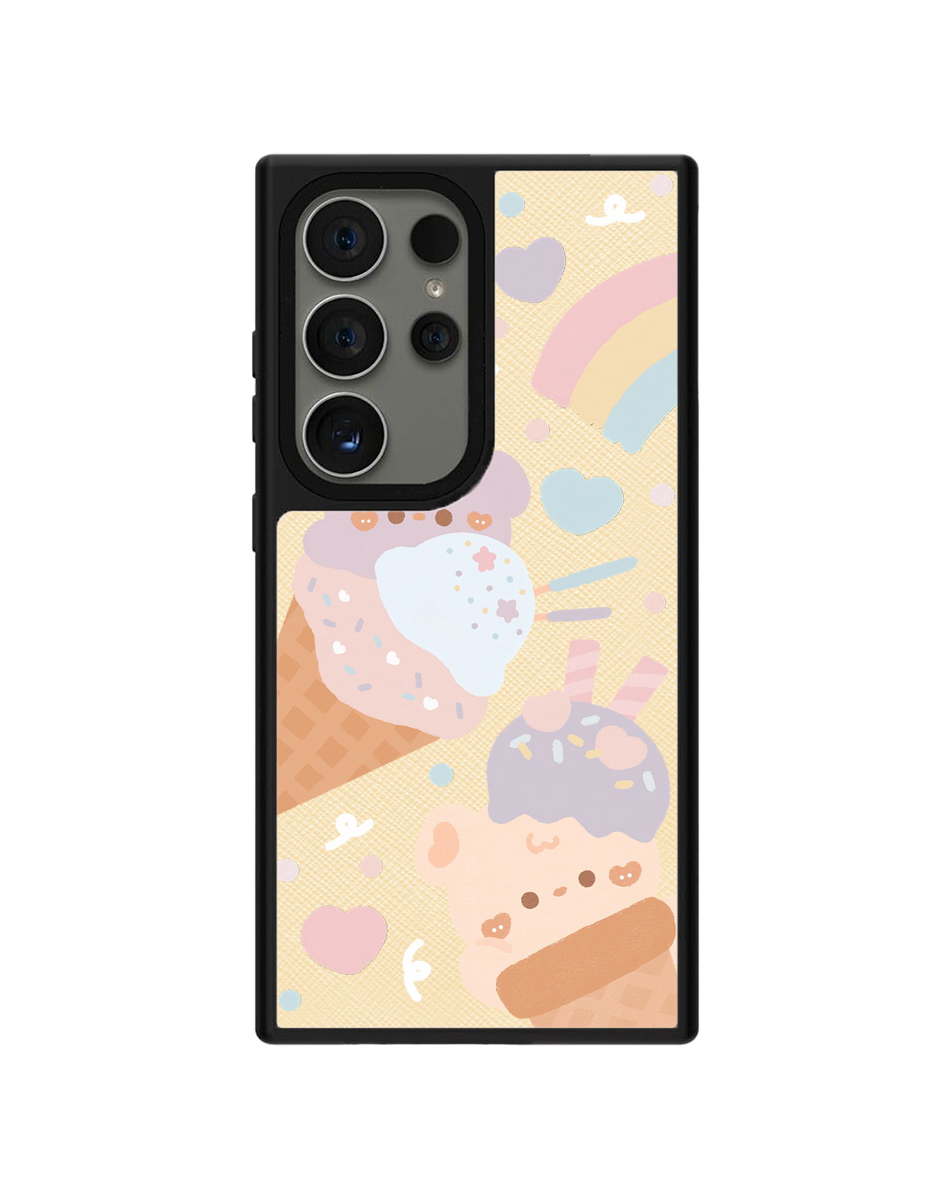 Android Leather Grip - Ice Cream for Teddy