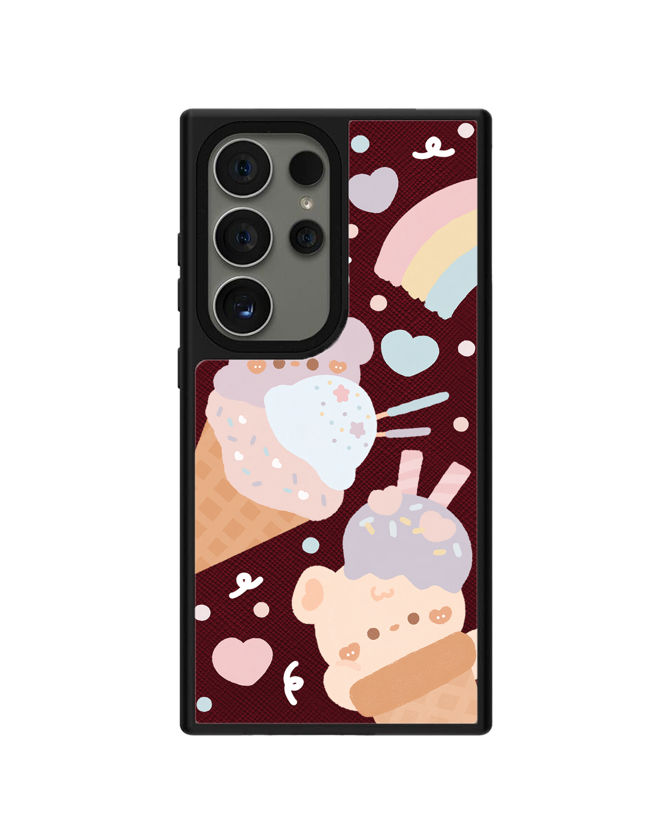 Android Leather Grip - Ice Cream for Teddy