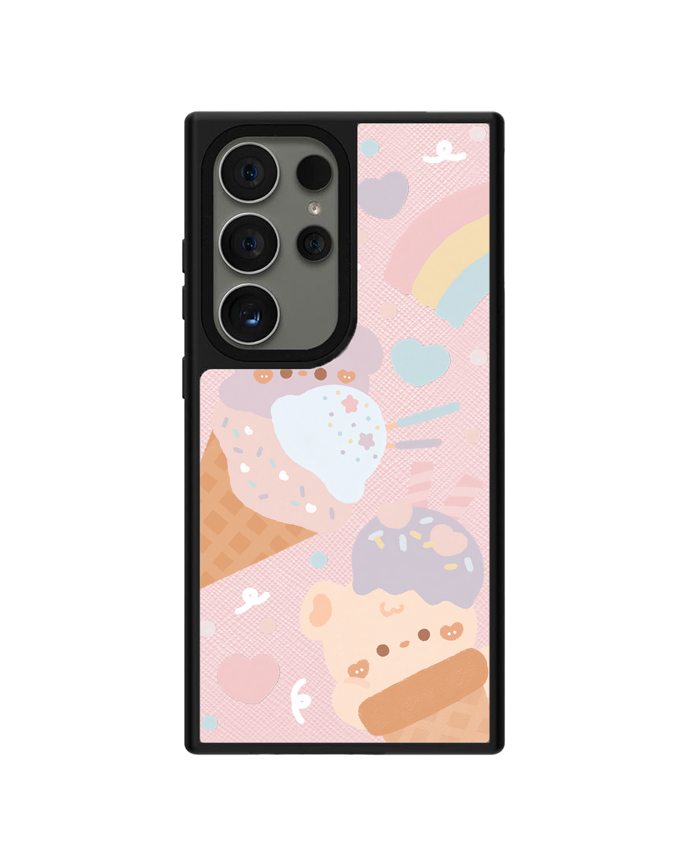 Android Leather Grip - Ice Cream for Teddy