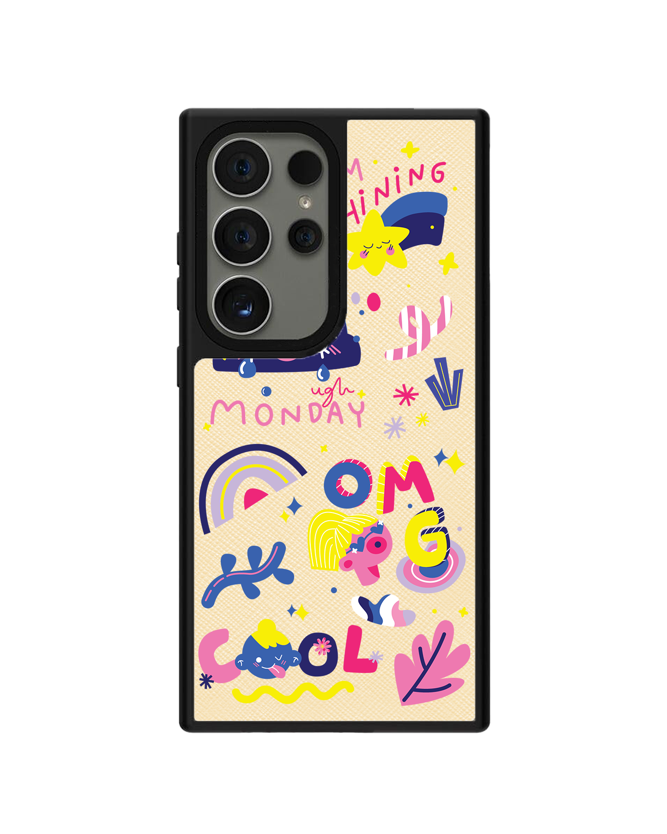 Android Leather Grip - Monday My Day