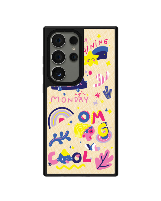 Android Leather Grip - Monday My Day