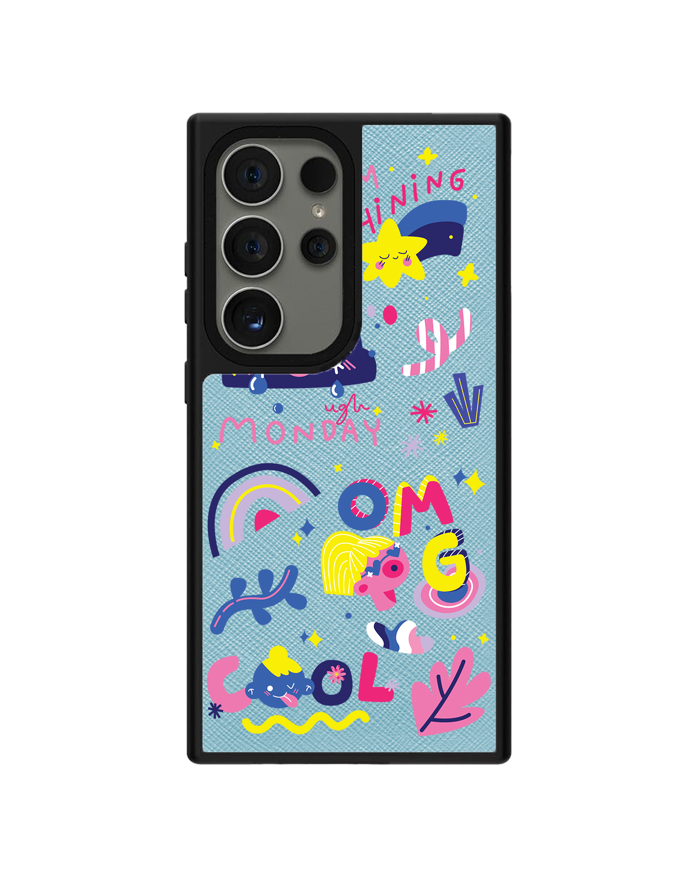 Android Leather Grip - Monday My Day