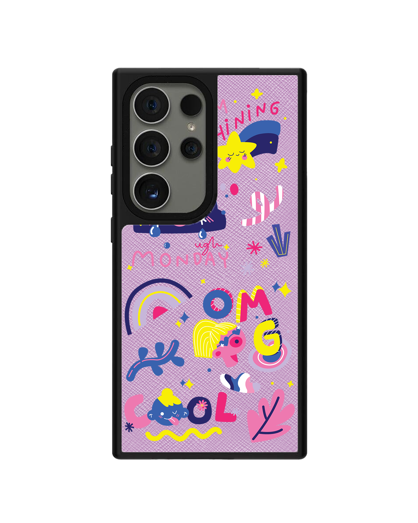 Android Leather Grip - Monday My Day
