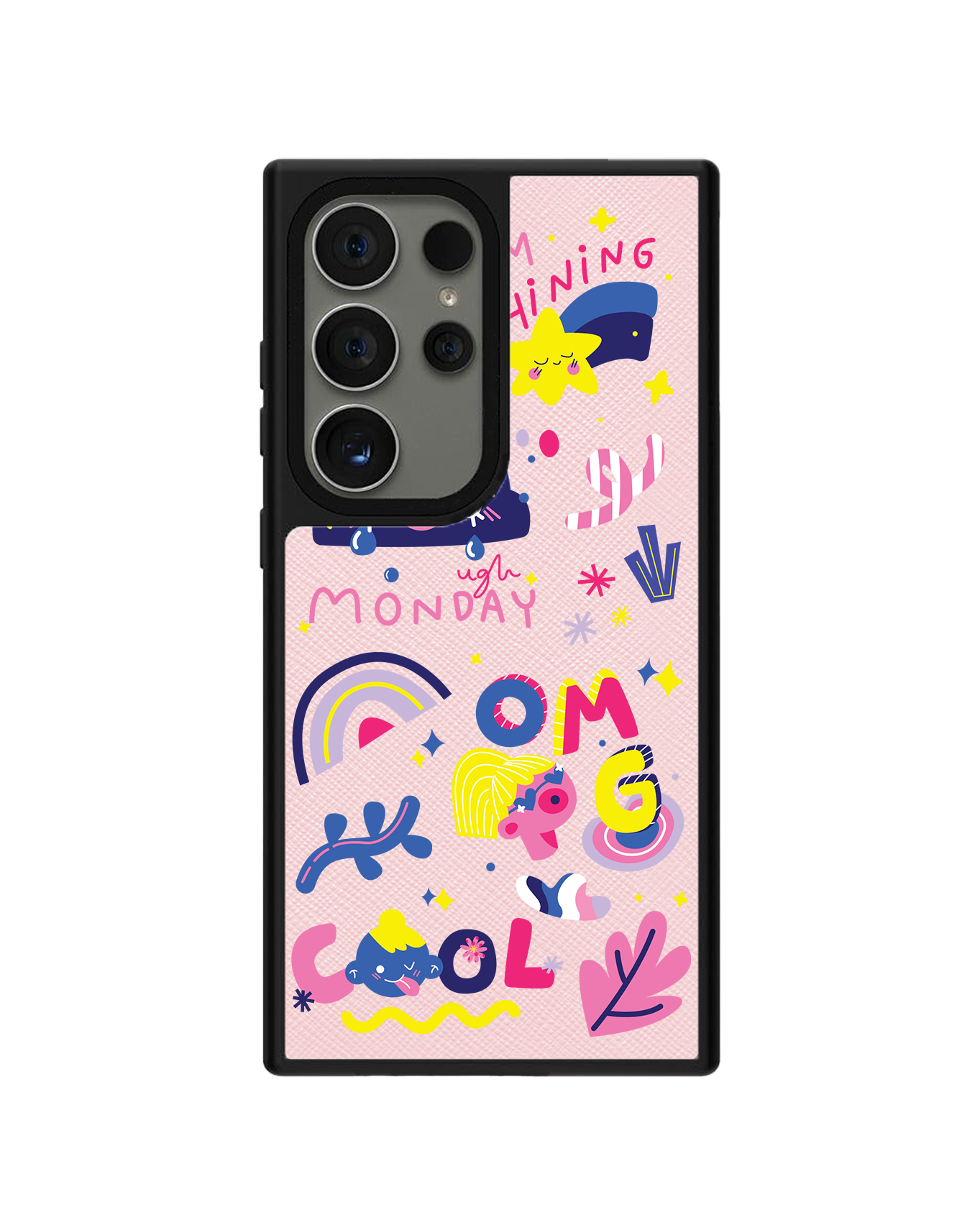 Android Leather Grip - Monday My Day