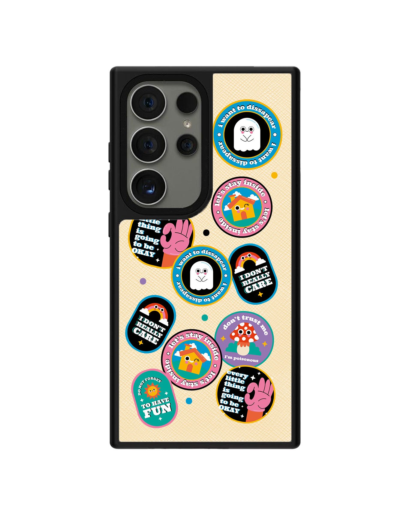 Android Leather Grip - Monster Sticker Pack