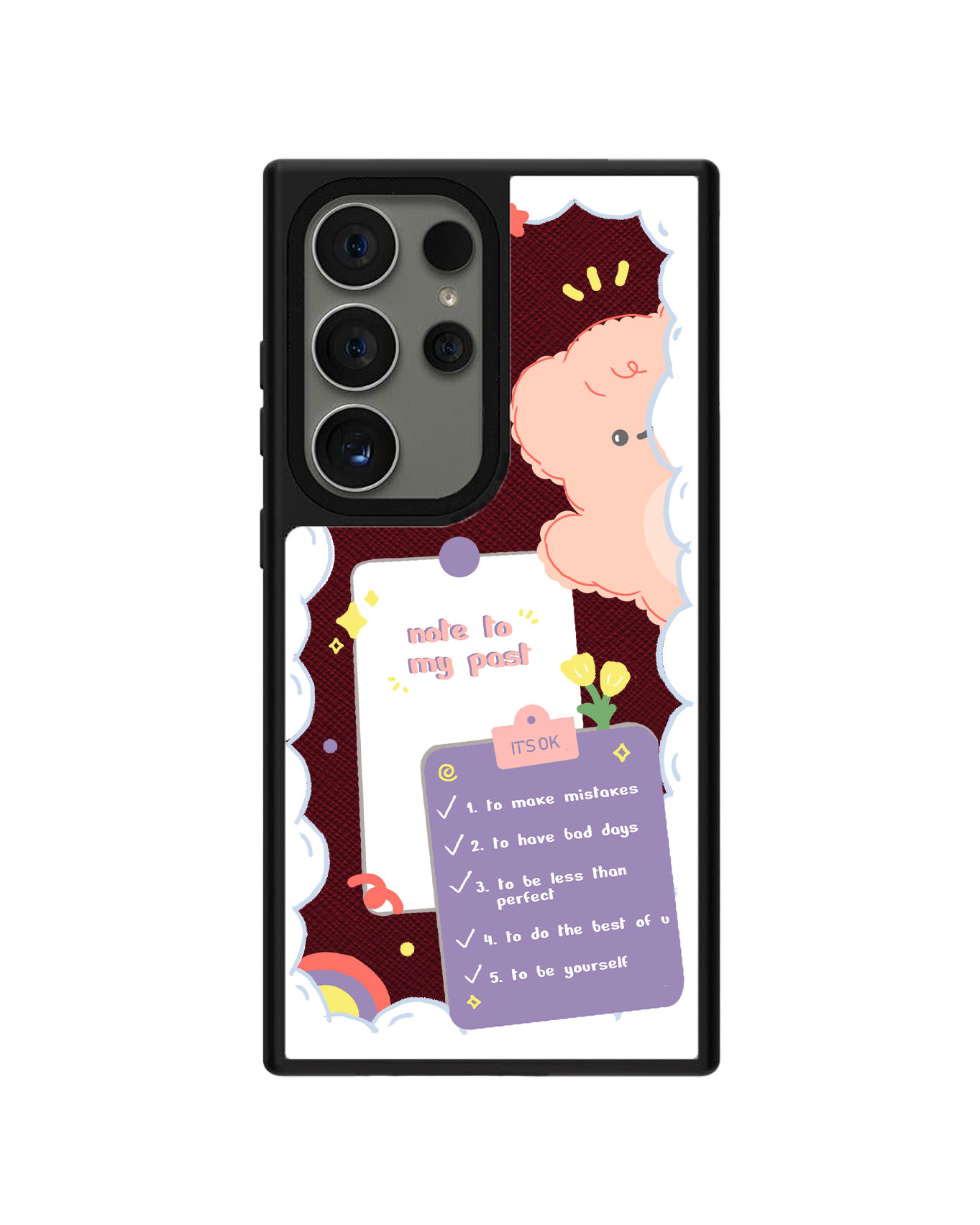 Android Leather Grip - Note to my Past