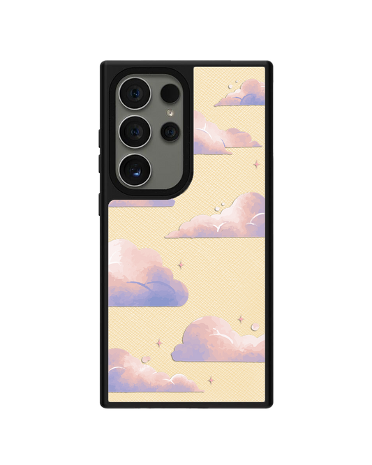 Android Leather Grip - Pastel Clouds
