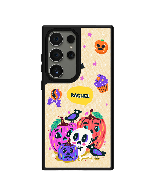 Android Leather Grip - Pumpkin Monster