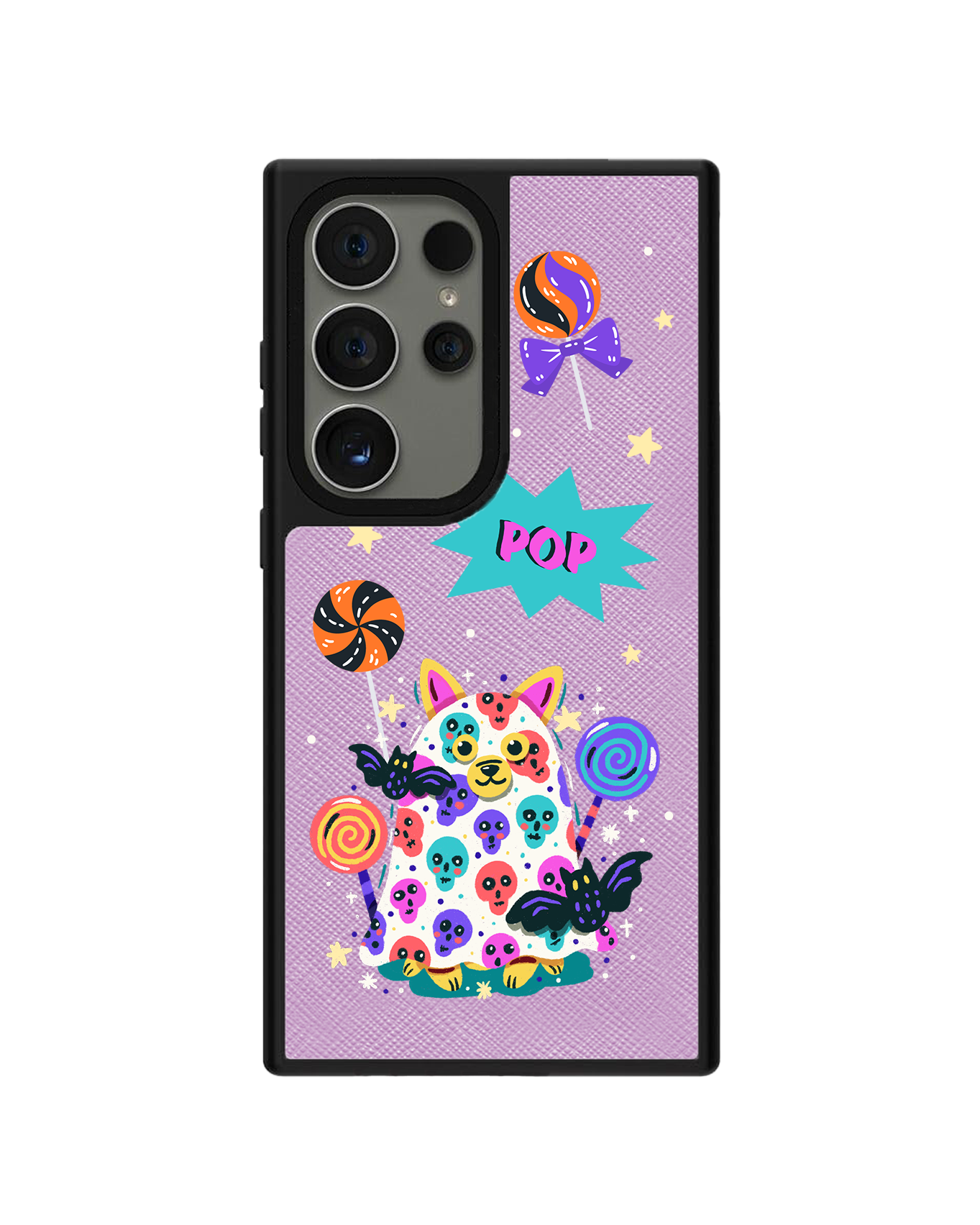 Android Leather Grip - Puppy Monster