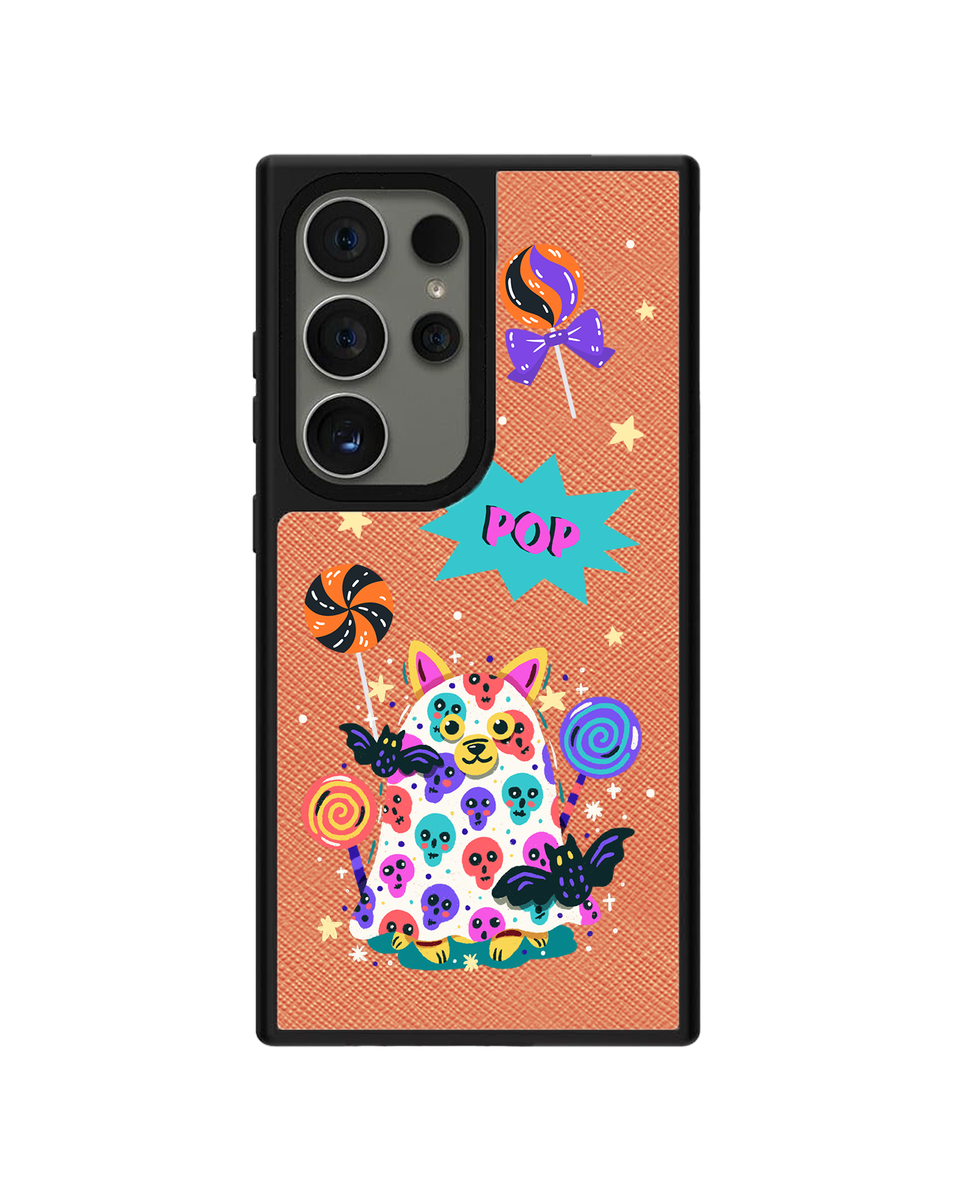 Android Leather Grip - Puppy Monster