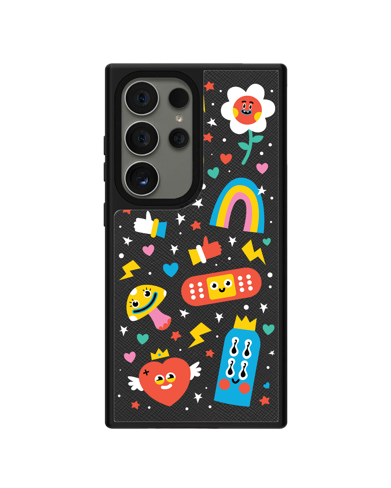 Android Leather Grip - Red Club