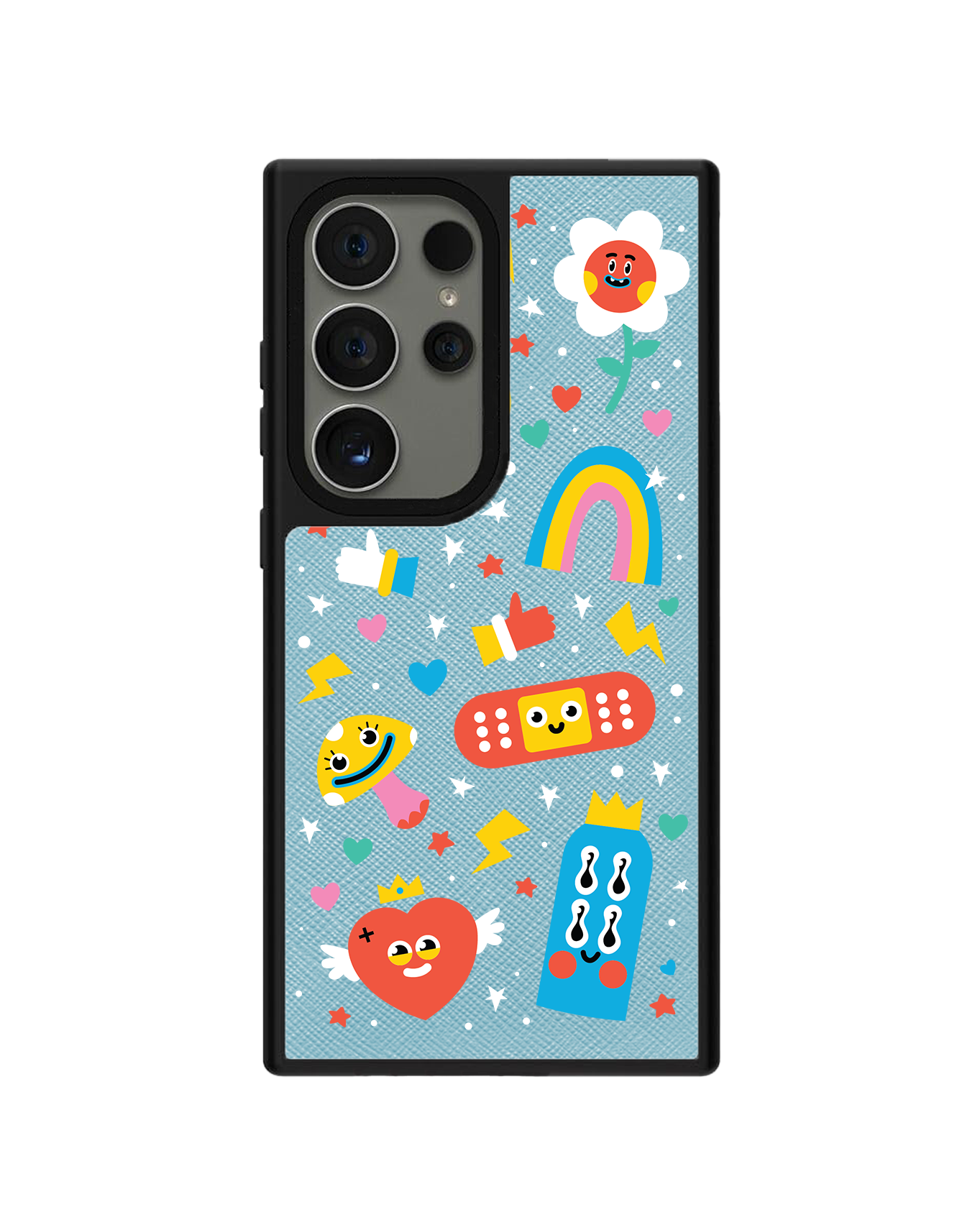 Android Leather Grip - Red Club