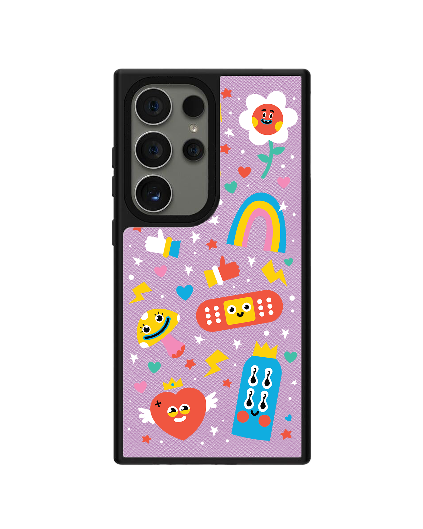 Android Leather Grip - Red Club