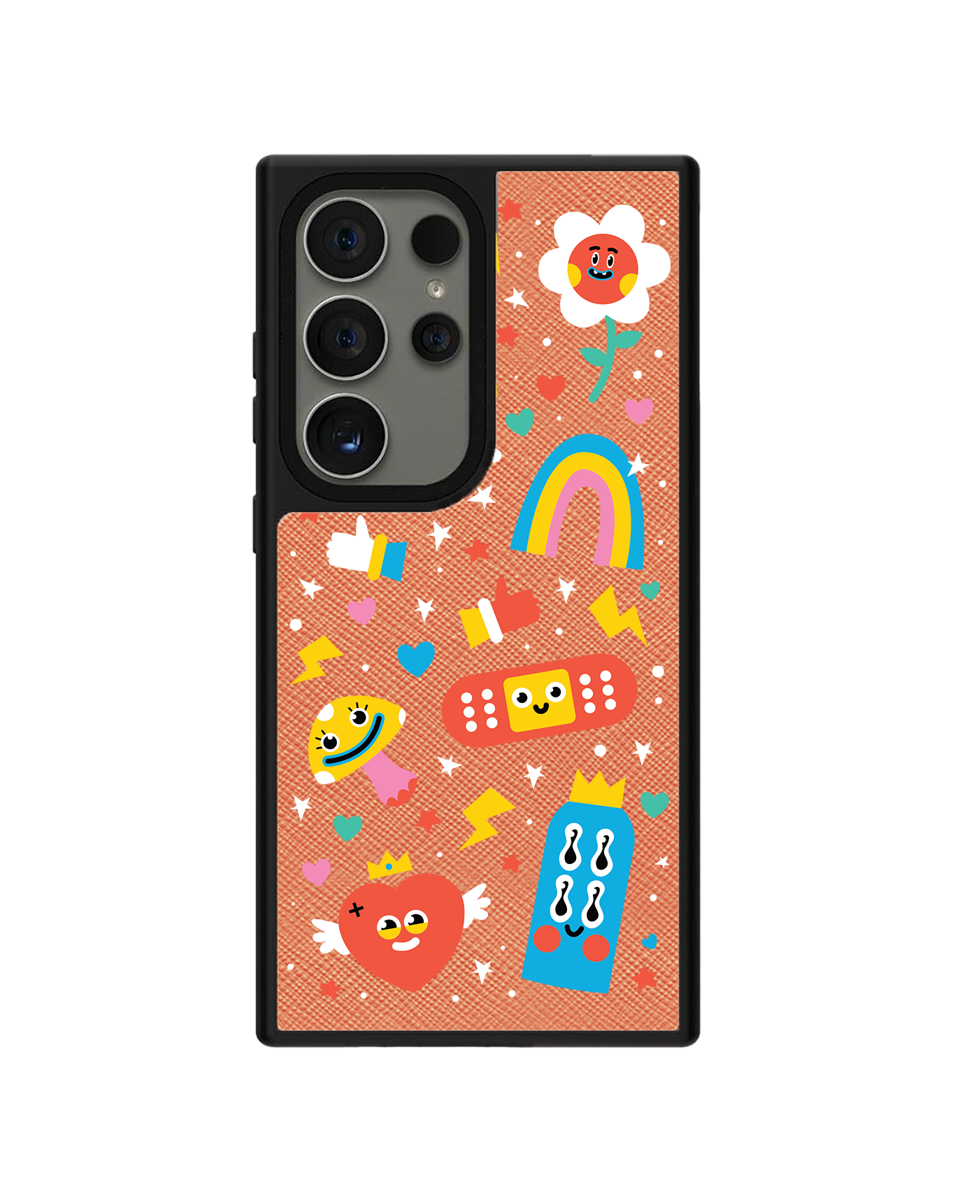 Android Leather Grip - Red Club