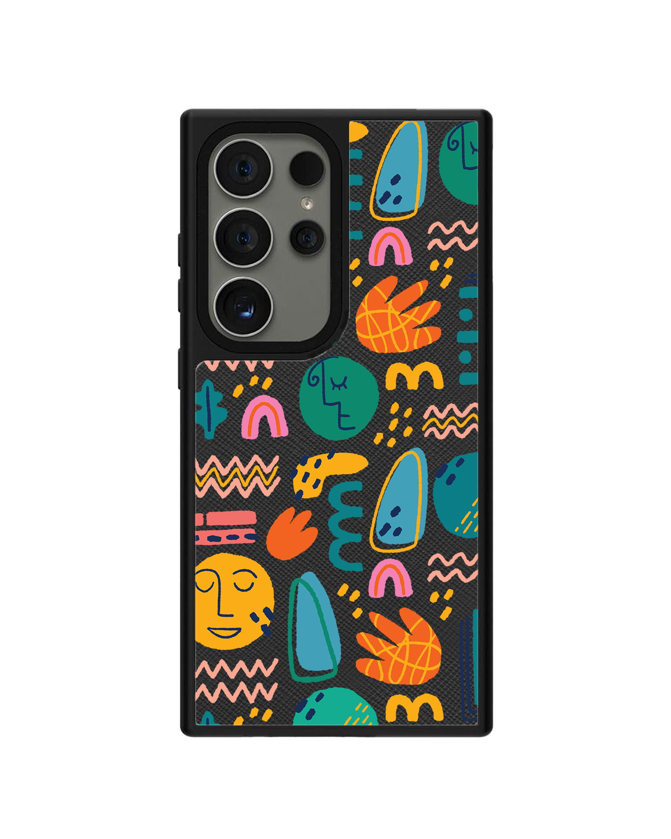 Android Leather Grip - Silent Art