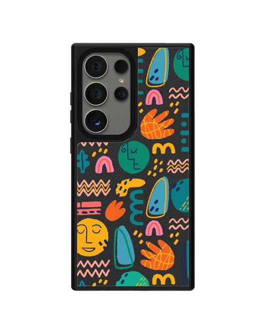 Android Leather Grip - Silent Art