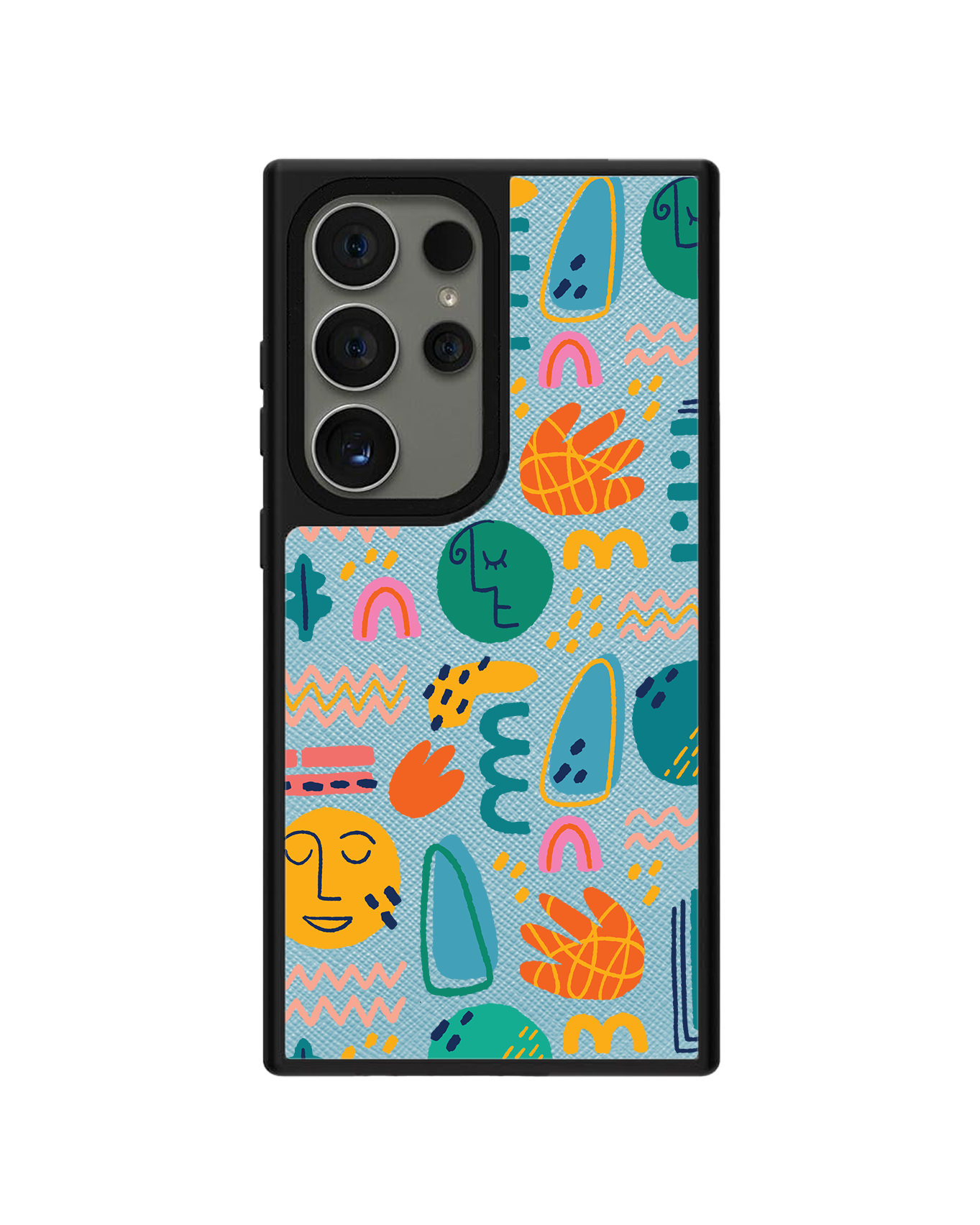 Android Leather Grip - Silent Art