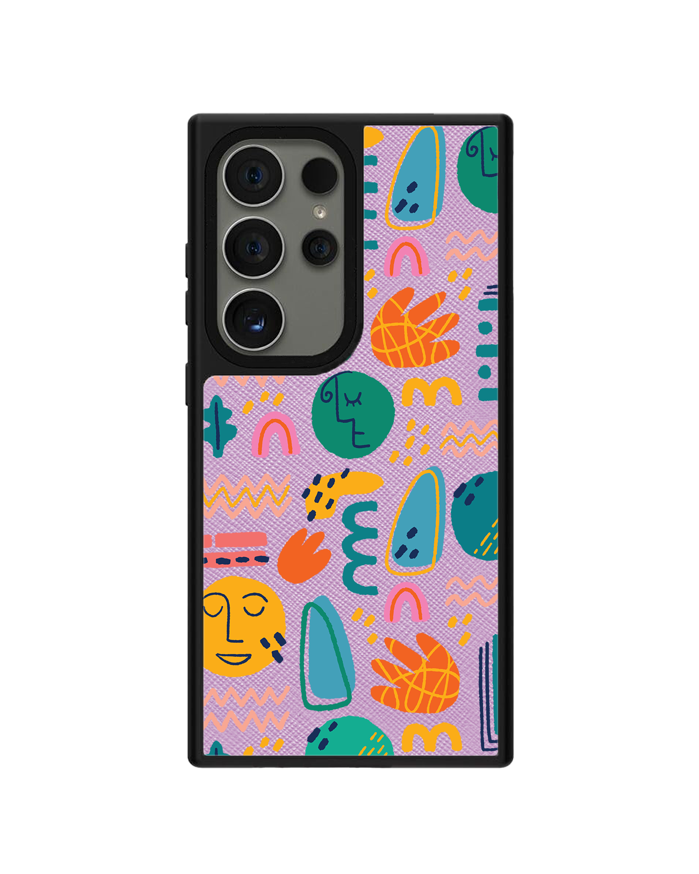 Android Leather Grip - Silent Art