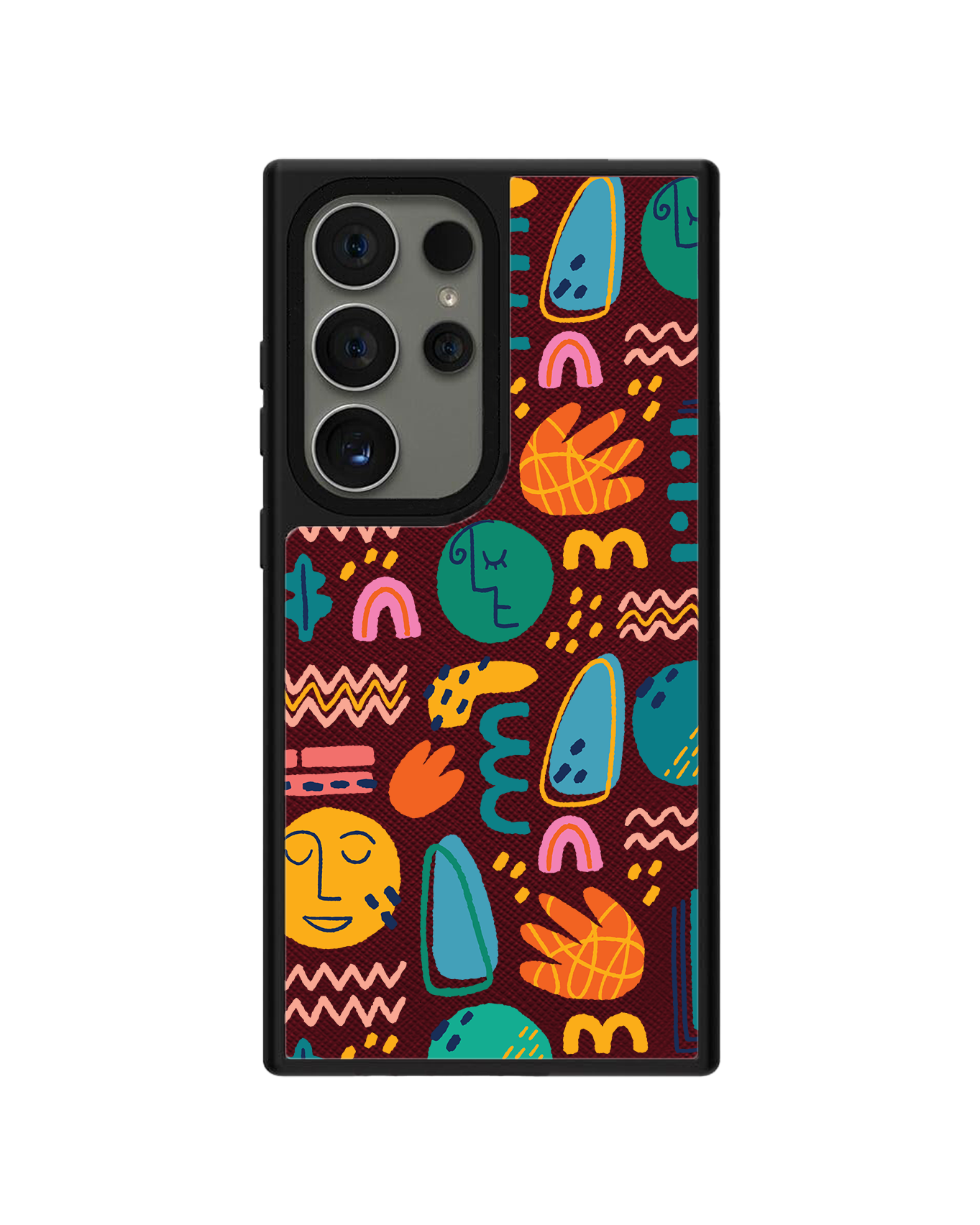 Android Leather Grip - Silent Art