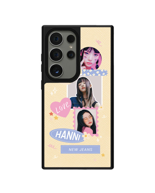 Android Leather Grip - Face Grid Frame