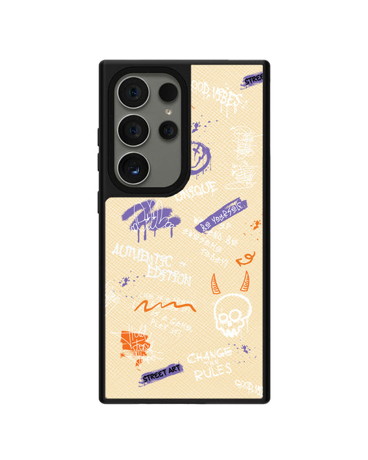 Android Leather Grip - Graffiti 1.0
