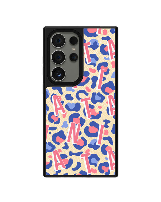 Android Leather Grip - CUSTOM MONOGRAM 3.0 Leopard 1.0
