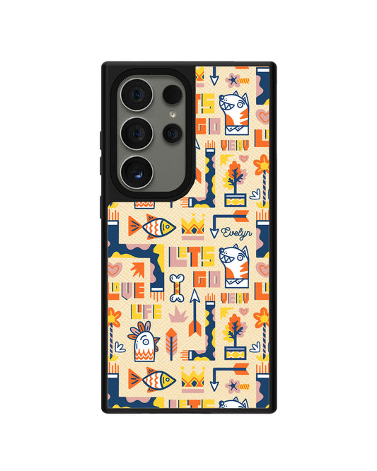 Android Leather Grip - Life in Colour