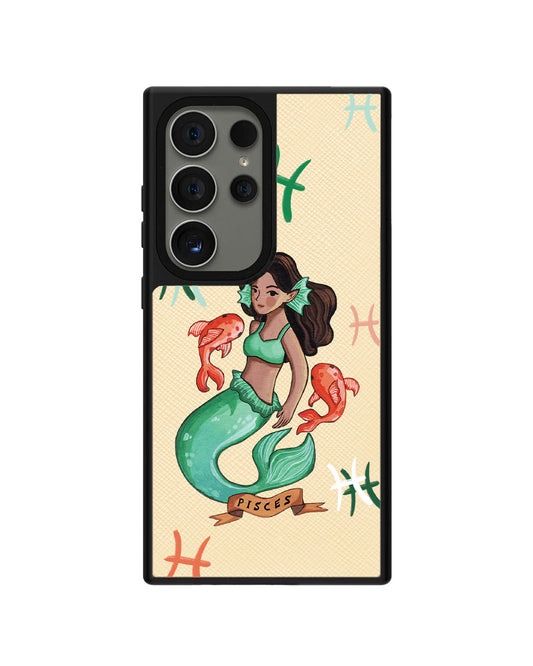 Android Leather Grip - Pisces