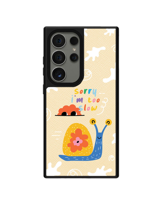 Android Leather Grip - Sorry Being Slow