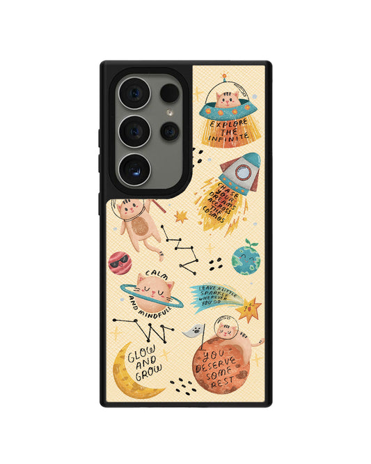 Android Leather Grip - Spaceship