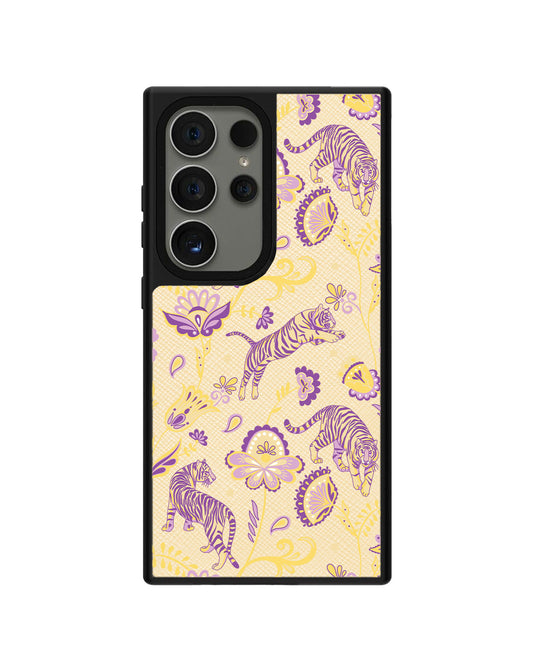 Android Leather Grip - Tiger & Floral 4.0