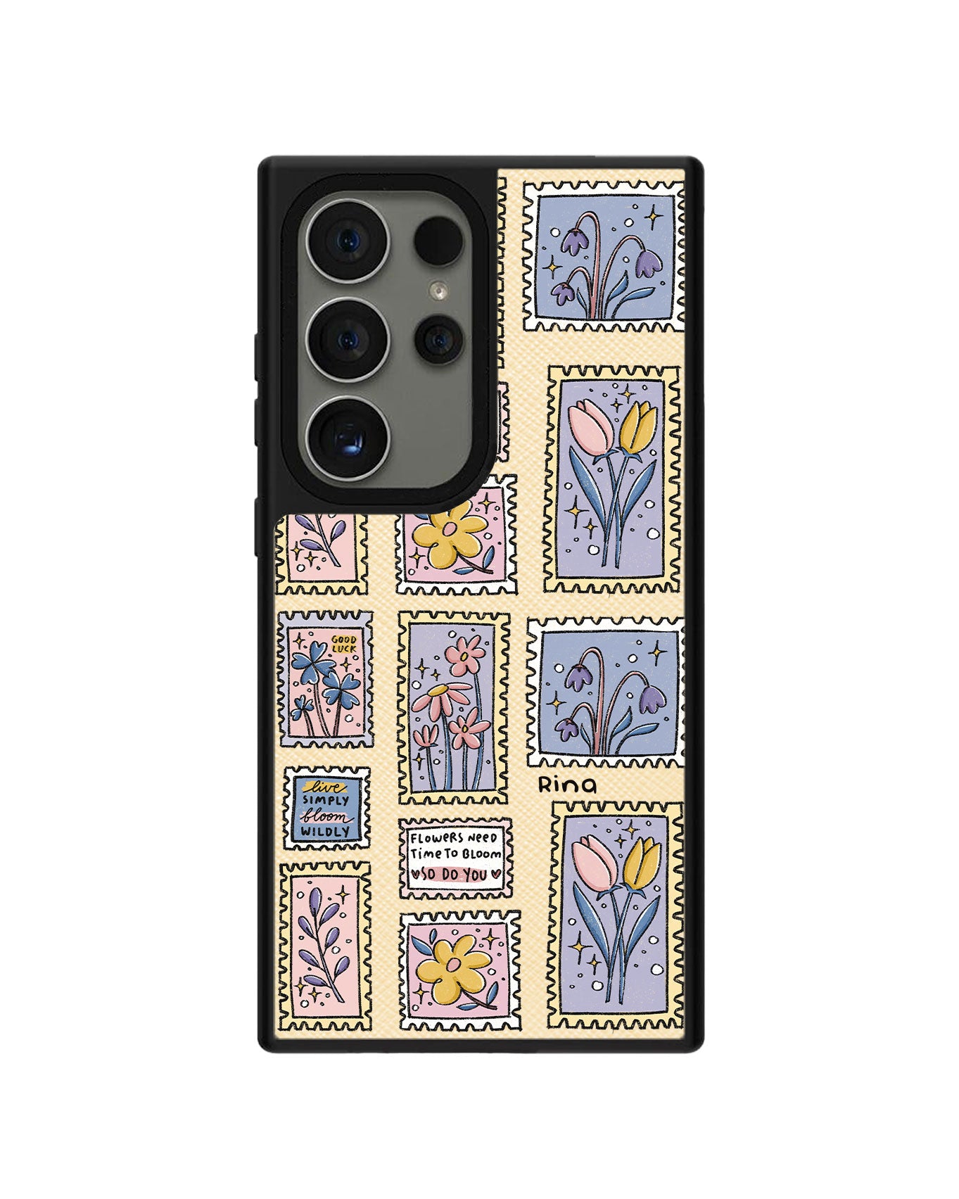 Android Leather Grip - Time to Bloom