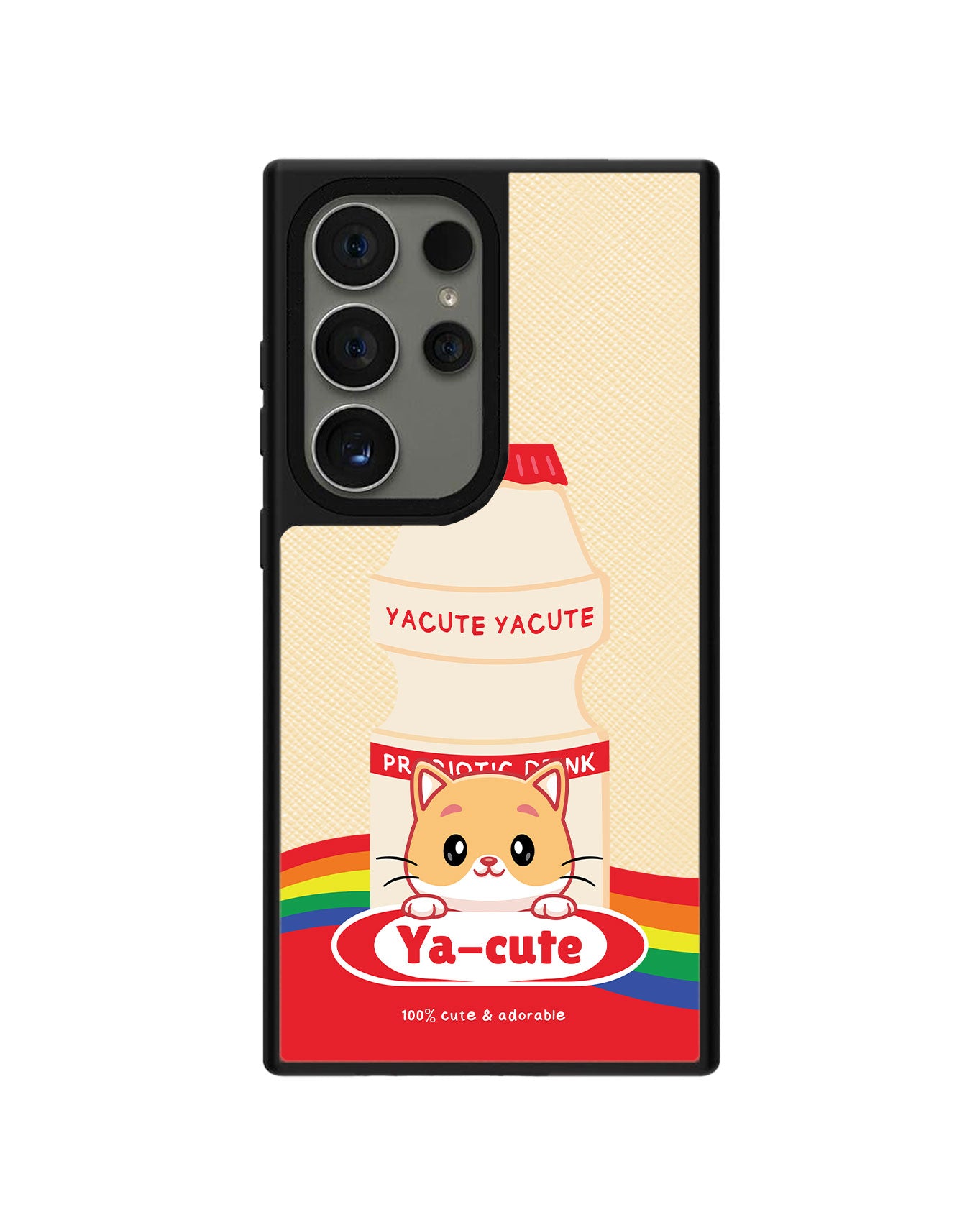 Android Leather Grip - Yacute Cat
