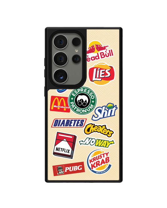 Android Leather Grip - Food Parody