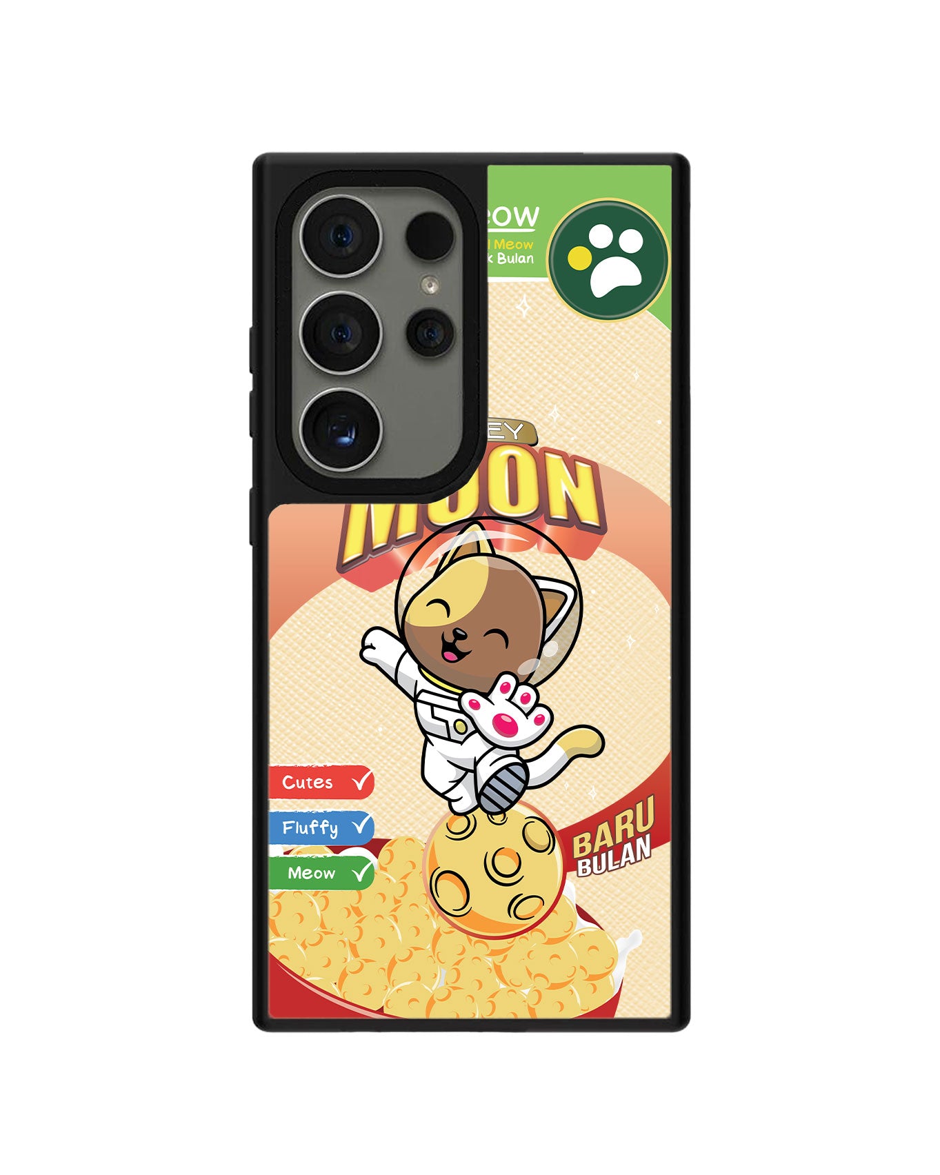 Android Leather Grip - Honey Moon