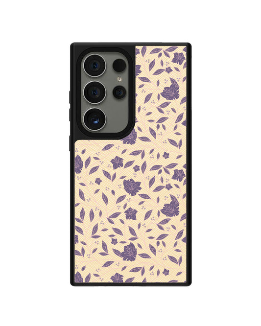 Android Leather Grip - Sketchy Flower 4.0