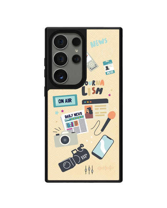 Android Leather Grip - Journalism