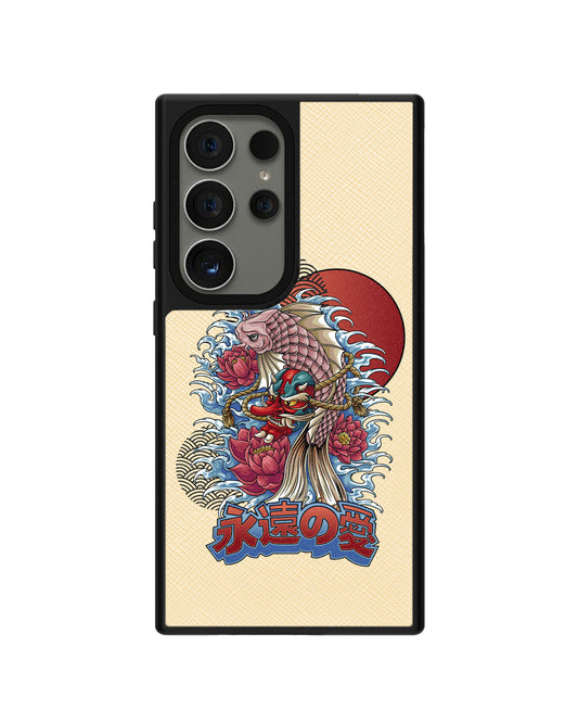 Android Leather Grip - Oni Koi