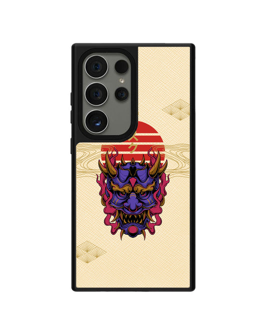 Android Leather Grip - Oni Mask