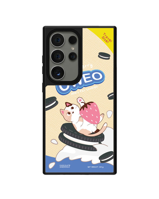 Android Leather Grip - Oweo Cat