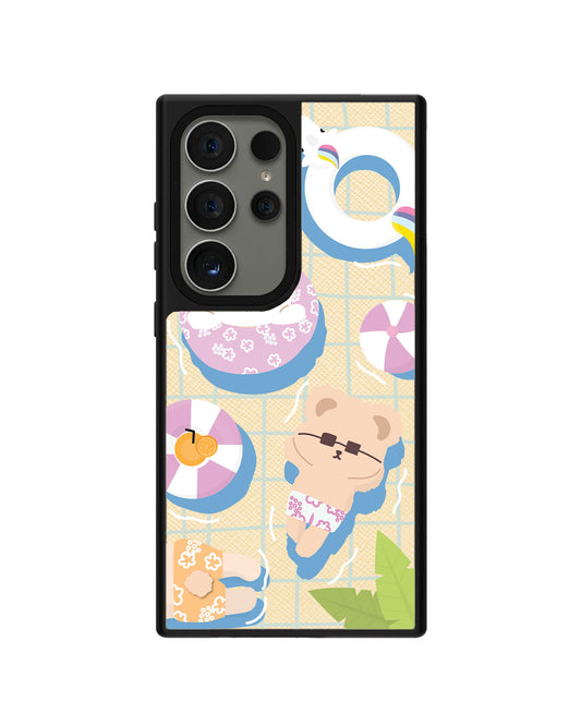 Android Leather Grip - Pool Party Pink