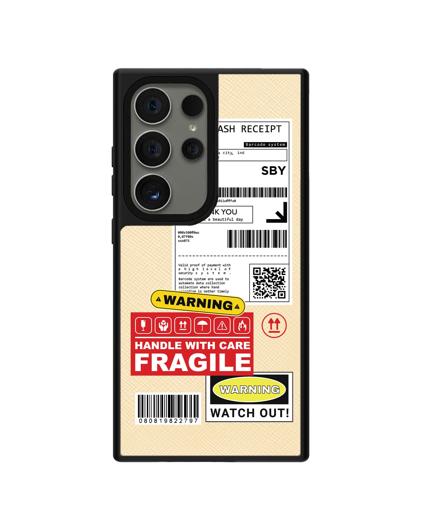 Android Leather Grip - Shipping Label